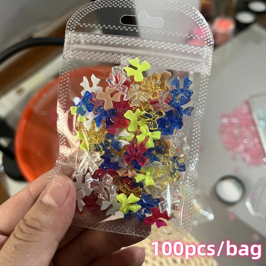 Colorful Kawaii Lollipop Nail Art Charms – 3D Acrylic Resin Decorations