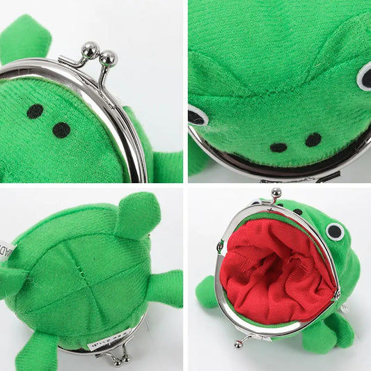 Cute Anime Frog Wallet Coin Purse