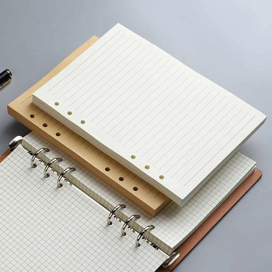 Loose Leaf Notebook Refills – A5, A6, A7 Spiral Binder Inner Pages