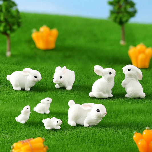 Hot Easter Cute Rabbit Figurine