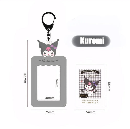 Sanrio Card Holder &amp; Kawaii Keychain Pendants – Perfect for Students