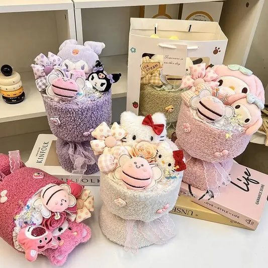Sanrio Hello Kitty Bouquet Plush Dolls – Adorable Gifts for All Ages