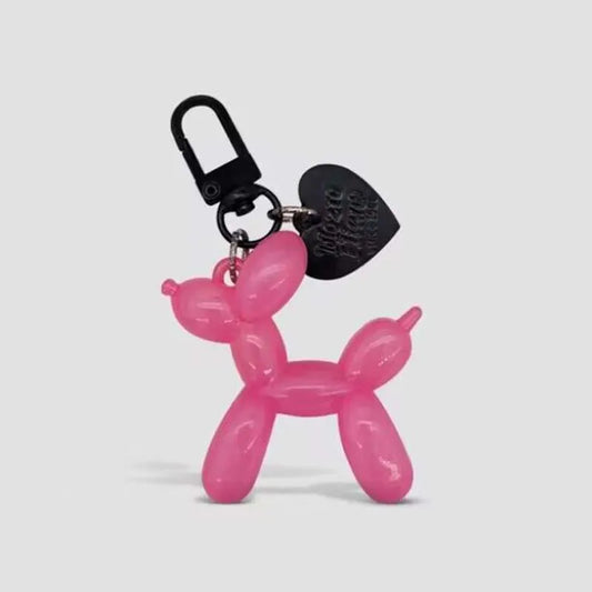 Fashion Punk Y2K Balloon Dog Keychain