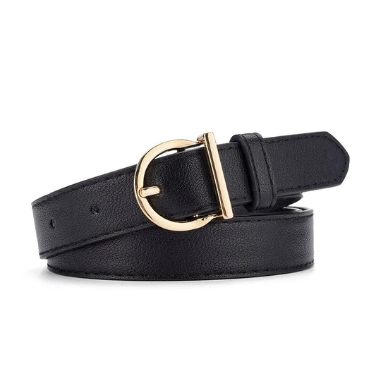 Women's Luxury PU Leather Belt – Fashionable and Versatile Accessory