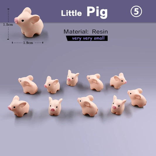 Easter Animal Miniature Figurines