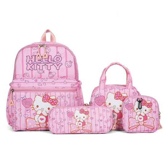 Kuromi &amp; Friends 4-Piece Backpack Set – Perfect for Sanrio Fans