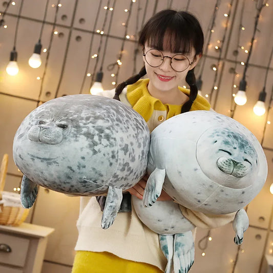 Adorable Sea Lion Plush Toys – Perfect 3D Novelty Throw Pillows